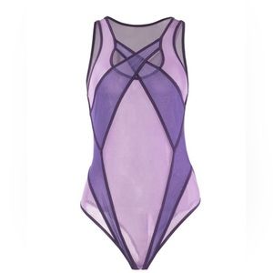 Purple bodysuit
